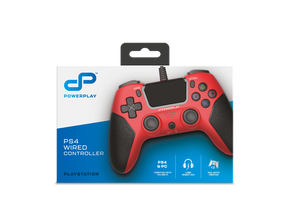 PowerPlay PS4 Wired Controller (Red)