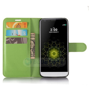 LG G6      Pu Wallet Case    [Green]