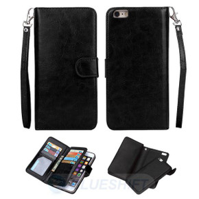 Apple Iphone 6S      Double Wallet Case    [Black]