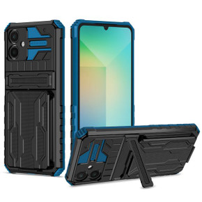 Samsung Galaxy A06 4G  Kickstand Heavy Duty Case [Navy]