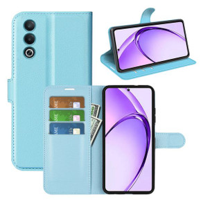 Oppo A80 5G      Pu Wallet Case    [Lightblue]