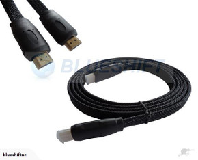 HDMI 1.4 Flat Cable -- 1.8m Gold Plated Support 3D