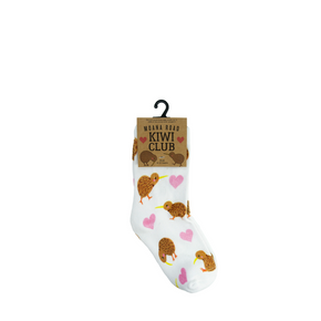 Moana Road Socks [ Kiwi Heart - 5087]