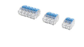 IDEAL INDUSTRIES Gen II 32A Lever Wire Connector Kit - 2, 3 & 5 Port, 0.2 to 4.0 mm², Box of 30 (10 Each) - Product Code: 32A-G2-LK-30