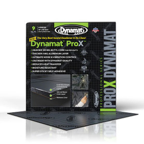Dynamat Pro X Sound Deadening Sheets - 18" x 18" (4 Sheets) - Product Code: DYN-PROX-1818