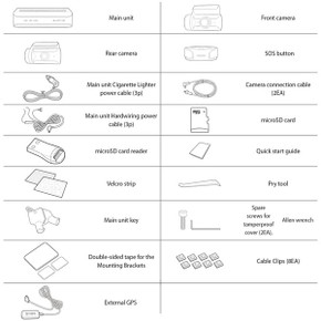 Blackvue DR970X 2CH Plus Box 4K UHD Dashcam with 64GB Front & Rear - DR970X-64GB