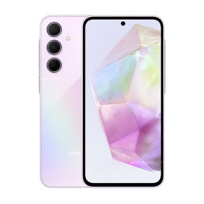 Samsung Galaxy A35 5G SM-A356/DS Mobile Phone [128GB / 8GB RAM - Awesome Lilac] 