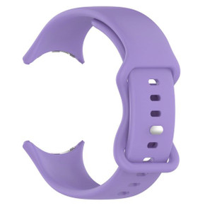 Google Pixel Watch 3 45Mm      Silicone Strap   [Purple]