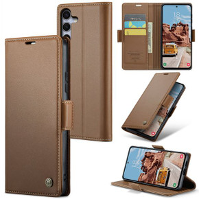 Galaxy S25      Pu Wallet Case    [Brown]