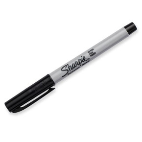 Sharpie S37121 Ultra Fine Black Permanent Marker Pen (MOQ 12) - Product Code 37121