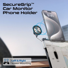 PROMATE SecureGrip Cradleless Magnetic Smartphone Holder for Car Monitors (7-14.6mm) - MAGHOLD-90