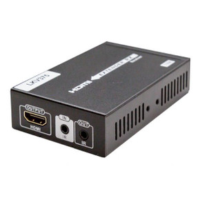 LENKENG HDBaseT HDMI Extender over Single Cat5e/6 cable up to 70m. Extends HDMI & IR. Includes Dual Power Adapters for Receiver & Transmitter - 1080p@60Hz up to