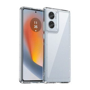 Moto Edge 50 Fusion Soft Gel Bumper Case [Clear]