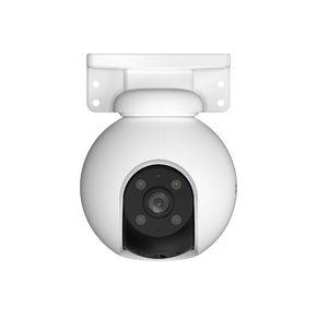 EZVIZ H8 Pro 3K Outdoor WiFi PT Security Camera with 360-Degree FoV. 1/2.7” Progressive Scan CMOS. 4mm Lens. 3D DNR - Digital WDR - H.265 / H.264 - 2880x1620@30fps MicroSD card slot (Max. 512 GB).