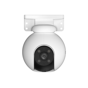 EZVIZ H8 Pro 3K Outdoor WiFi PT Security Camera with 360-Degree FoV. 1/2.7” Progressive Scan CMOS. 4mm Lens. 3D DNR - Digital WDR - H.265 / H.264 - 2880x1620@30fps MicroSD card slot (Max. 512 GB).