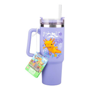Minecraft Purple Travel Cup (900mls)