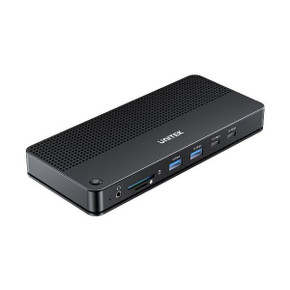 UNITEK 13-in-1 USB-C 10Gbps Universal Docking Station with 100W PD. Includes 3x USB-A 10Gbps Ports, (2x USB-C & 1x USB-A), 2x USB-A 5Gbps Ports, 2x HDMI, 2.5G Ethernet, SD/Micro SD, DP with MST
