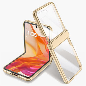 Razr 50 Ultra      Electroplated Hinge Case    [Gold]