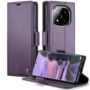 Xiaomi Redmi Note 14 Pro 5G      Pu Wallet Case    [Purple]