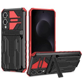 Galaxy S25 Edge      Heavy Duty Case    [Red]