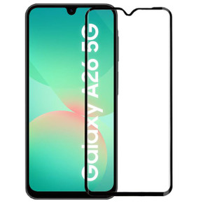 Galaxy A26 5G         Premium Full Cover Glass Screen Protector [Black]