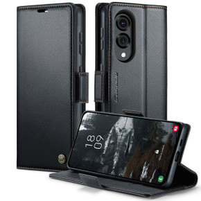 Galaxy S25 Edge      Pu Wallet Case    [Black]