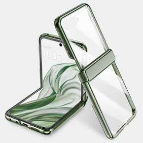 Razr 50 Ultra      Electroplated Hinge Case    [Green]