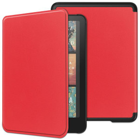 Kindle Colorsoft    Tri-Fold Pu Case    [Red]