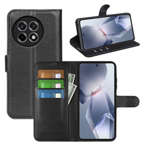 Oneplus 13R 5G      Pu Wallet Case    [Black]