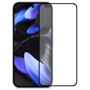 Google Pixel 9A         Tempered Glass Screen Protector [Black]