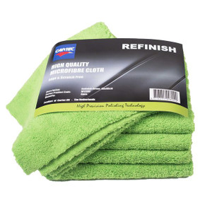 Cartec Microfibre Green Cloth Single