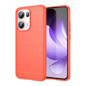Oppo Reno 13 Pro 5G      Carbon Fibre Case    [Red]