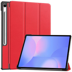 Samsung Tab S10Fe Plus    Tri-Fold Pu Case    [Red]