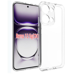 Oppo Reno 13 5G      Soft Gel Case    [Clear]