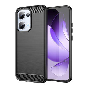 Oppo Reno 13 5G      Carbon Fibre Case    [Black]