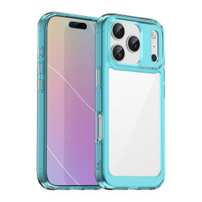 Iphone 17 Pro      Soft Gel Case    [Clear Blue]