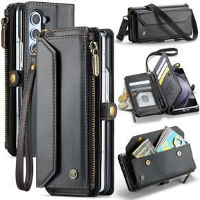 Samsung Galaxy Z Fold 5      Crossbody Wallet    [Black]