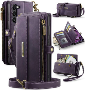 Samsung Galaxy S23 Plus      Crossbody Wallet    [Purple]