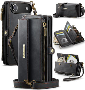 Iphone 17 Air      Crossbody Wallet    [Black]