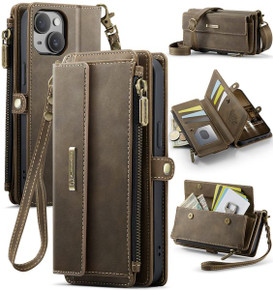 Iphone 14      Crossbody Wallet    [Coffee]