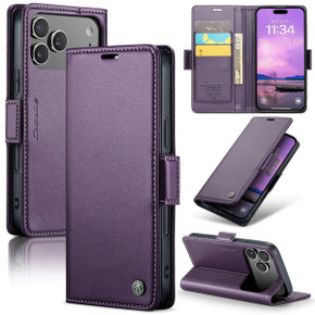 Iphone 17 Pro Max      Pu Wallet Case    [Purple]