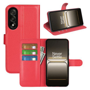 Oneplus Nord 5      Pu Wallet Case    [Red]