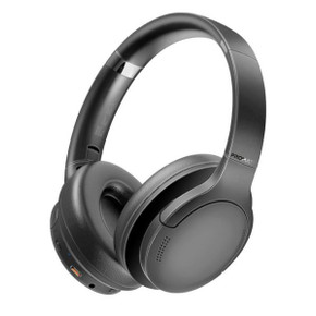 PROMATE High-Fidelity Stereo Deep Base Bluetooth Headphones. Up to 24 Hours Playing Time (LABOCA-PRO-BLK)