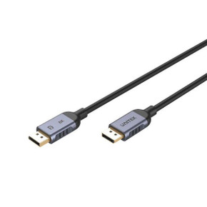 UNITEK 1.5m 8K DisplayPort V1.4  (UHD) Cable. Max Res 8K@60Hz. p to 204Hz Refresh Rate (C1628GY01-1-5M)