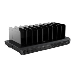 UNITEK Charge 10-Port 240W Smart Charging Station. Supports 8x USB-C & 2x USB-A (P1230C)