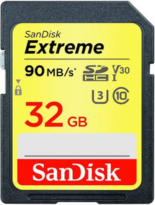 SanDisk Sandisk Extreme Sdhc 32Gb Up To R90Mb/S Sd Card Class 10 U3 V30 SanDisk Sandisk Extreme Sdhc 32Gb Up To R90Mb/S Sd Card Class 10 U3 V30