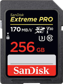 SanDisk Sandisk Extreme Pro Sdxc 256Gb Up To R170Mb/S W90Mb/S Sd Card Uhs-I V30