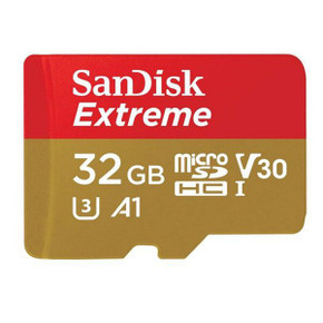 Sandisk Extreme Micro SDHC 32GB Up To 100MB/S Class 10 A1 V30
