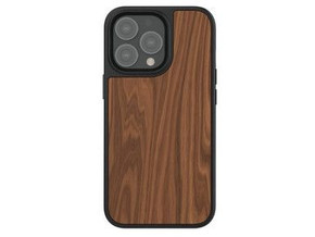 Impact Zero Black - iPhone 13 Pro Max - Walnut Impact Zero Black - iPhone 13 Pro Max - Walnut