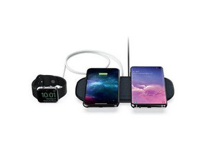mophie-Dual Wireless Charging pad-Black-AU